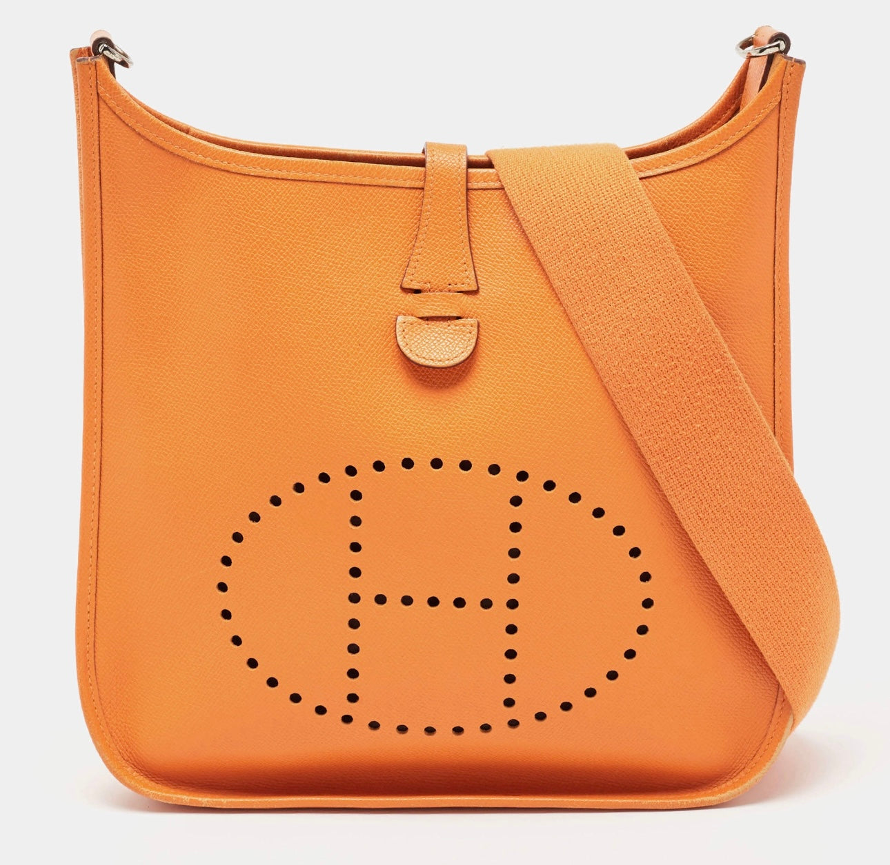 Hermes Evelyne I Orange Epsom Leather