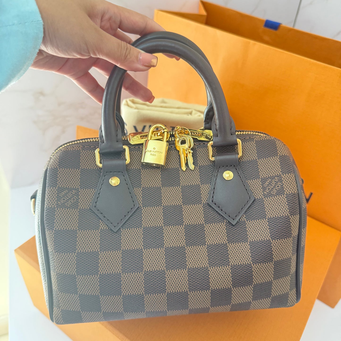 Louis Vuitton Speedy 20 Bandolier Brand New