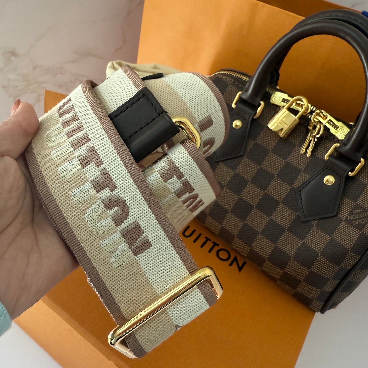 Louis Vuitton Speedy 20 Bandolier Brand New