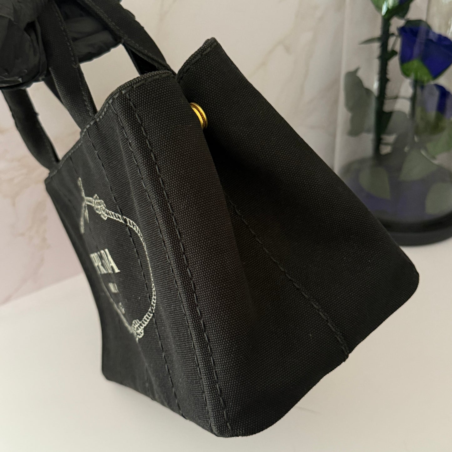Prada Canapa Canvas 2 Way bag