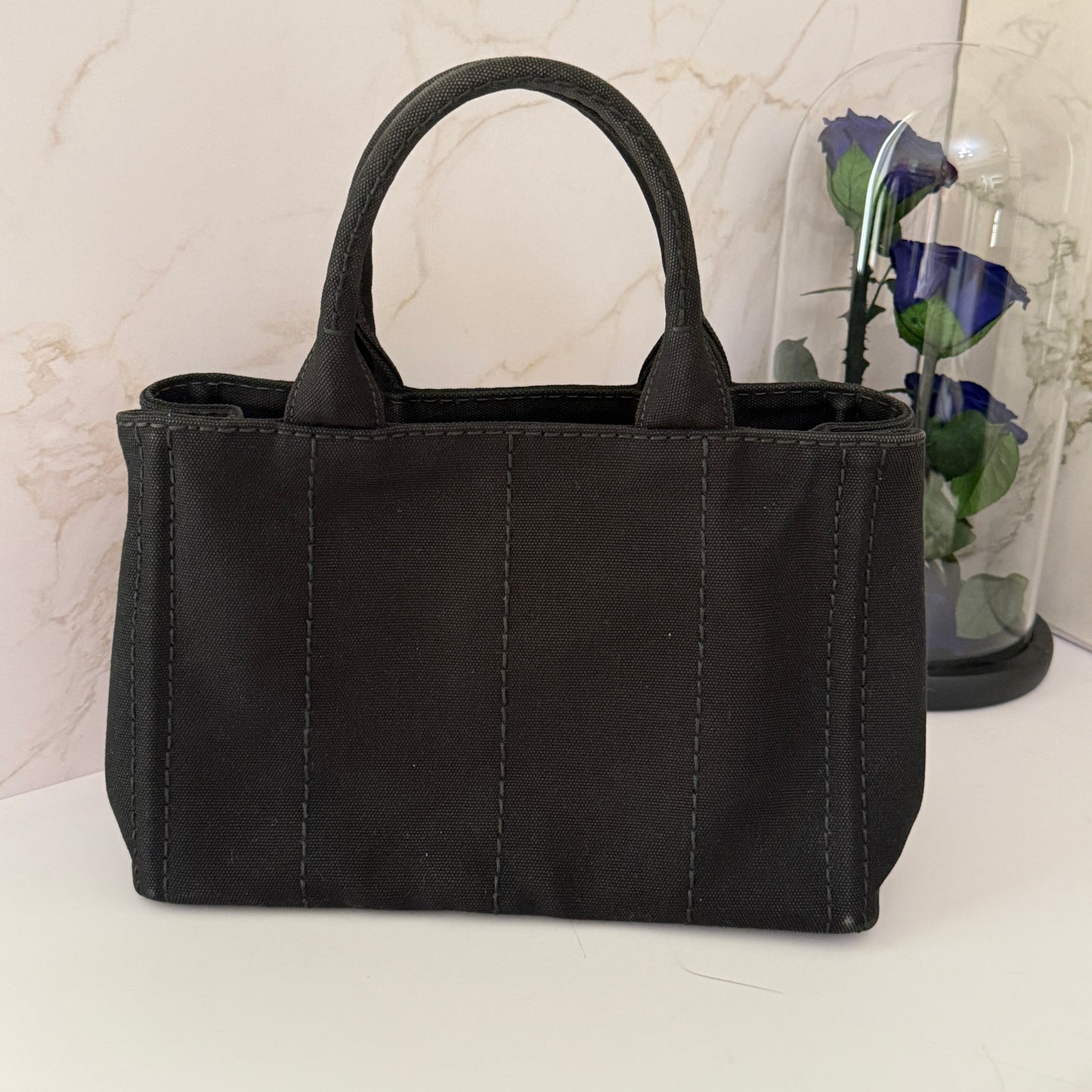 Prada Canapa Canvas 2 Way bag