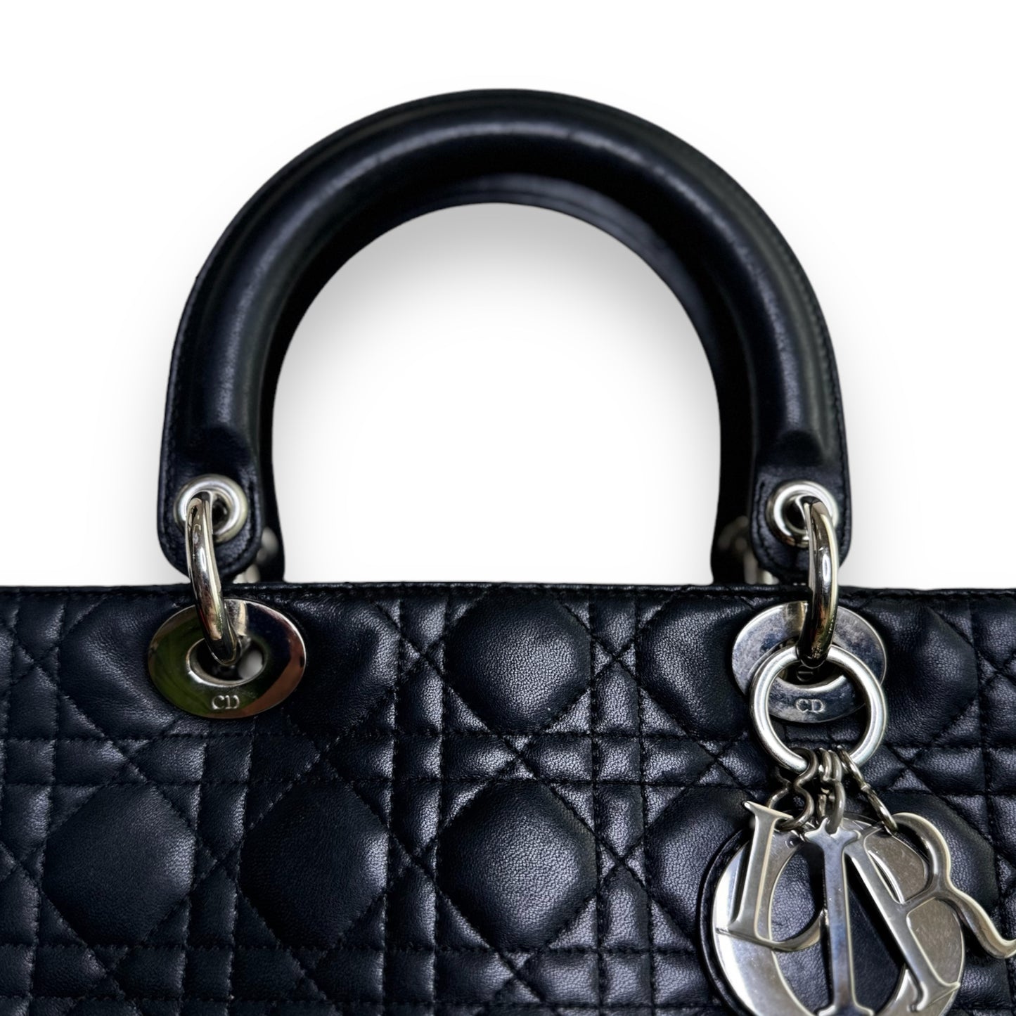Lady Dior Cannage Leather Medium