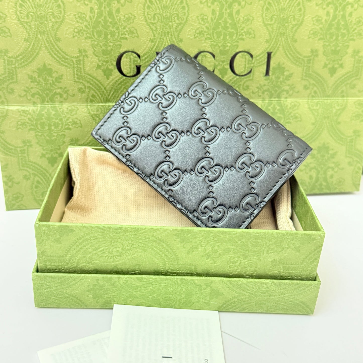 Gucci Emblem Wallet Brand New