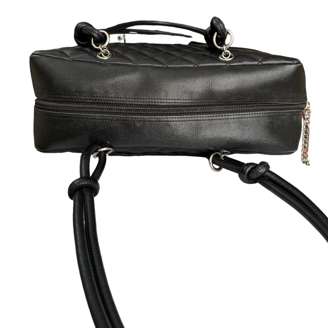 Chanel Black Cambon Ligne Shoulder Bag