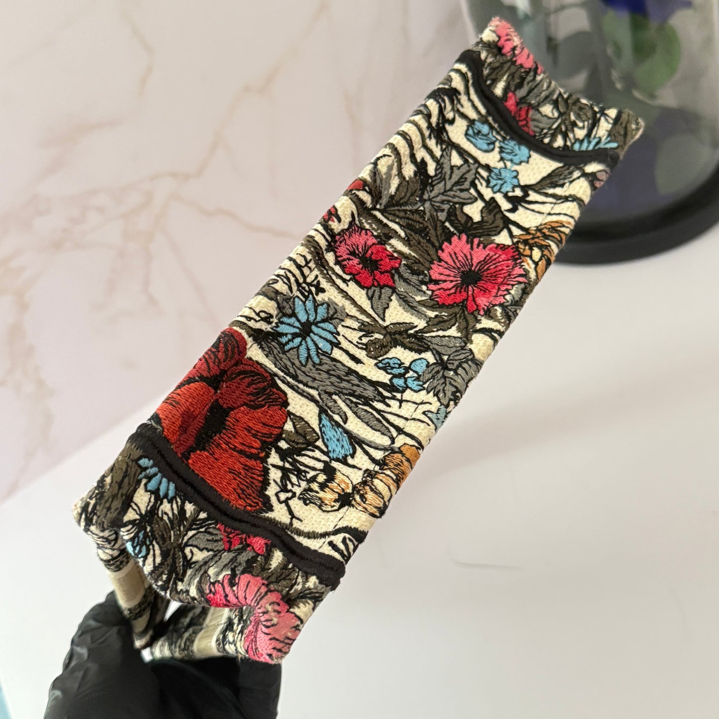 Christian Dior Mini Book Tote Floral