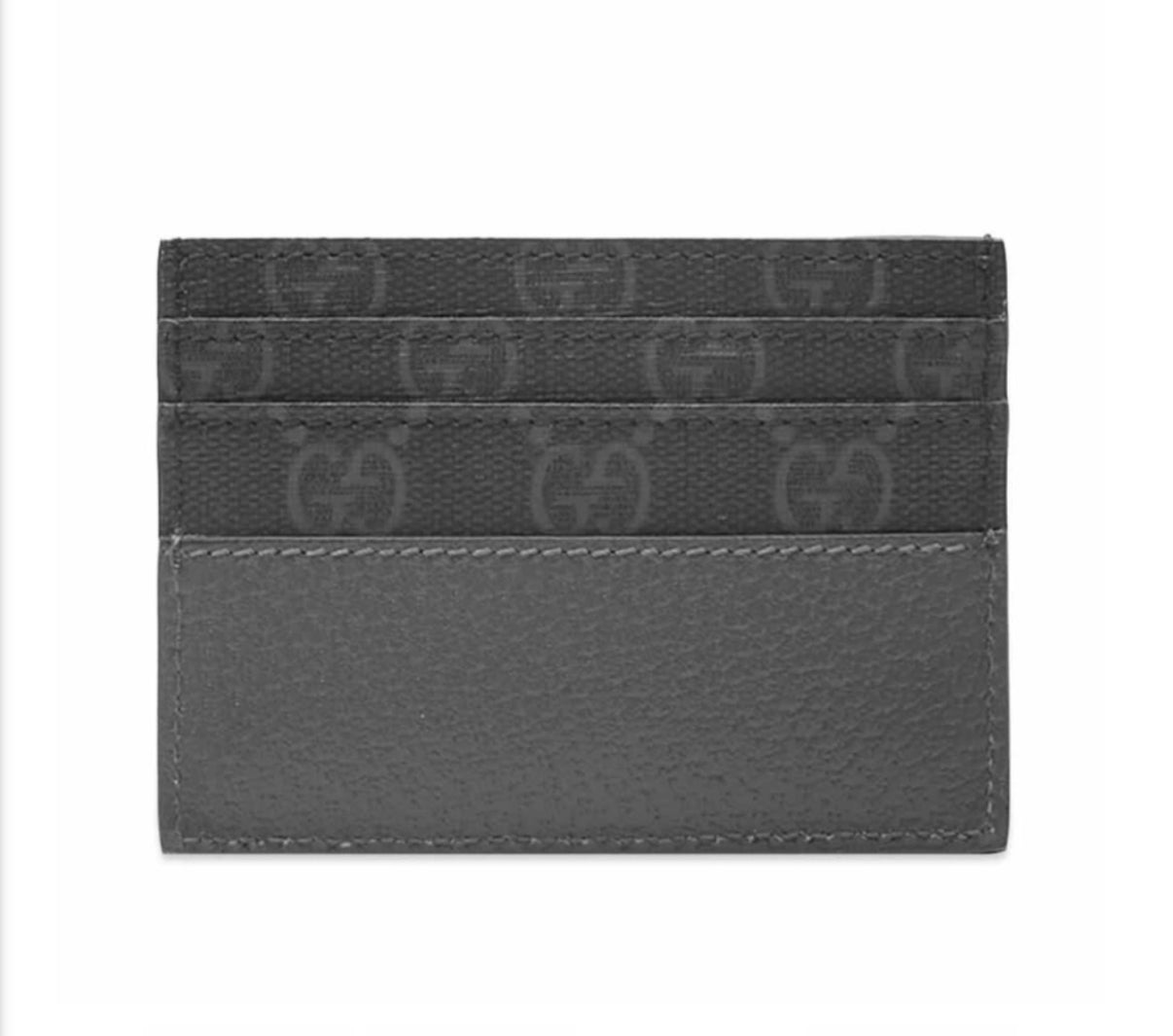 Gucci Card Holder Cutout Interlocking Brand New