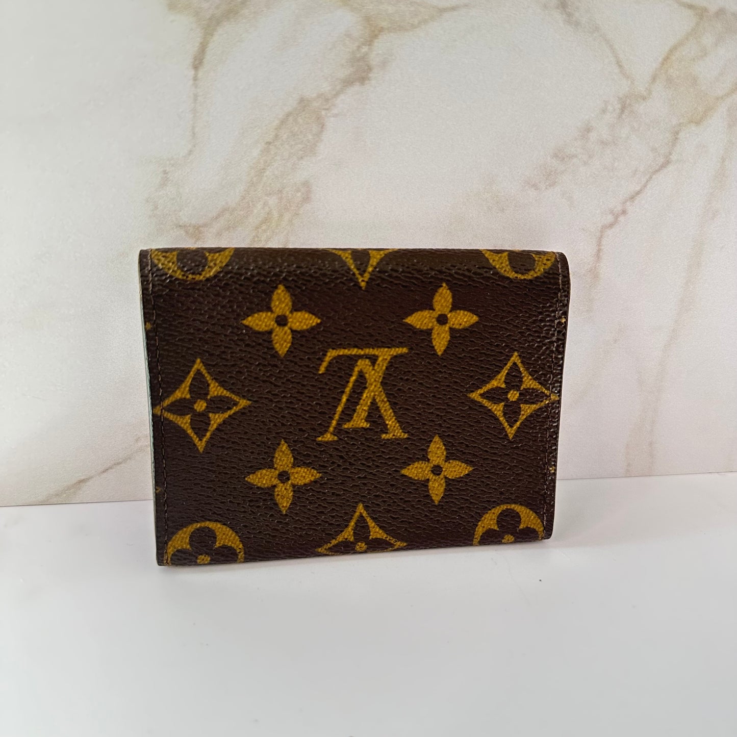 Pre-owned Louis Vuitton envelope Card Holdee