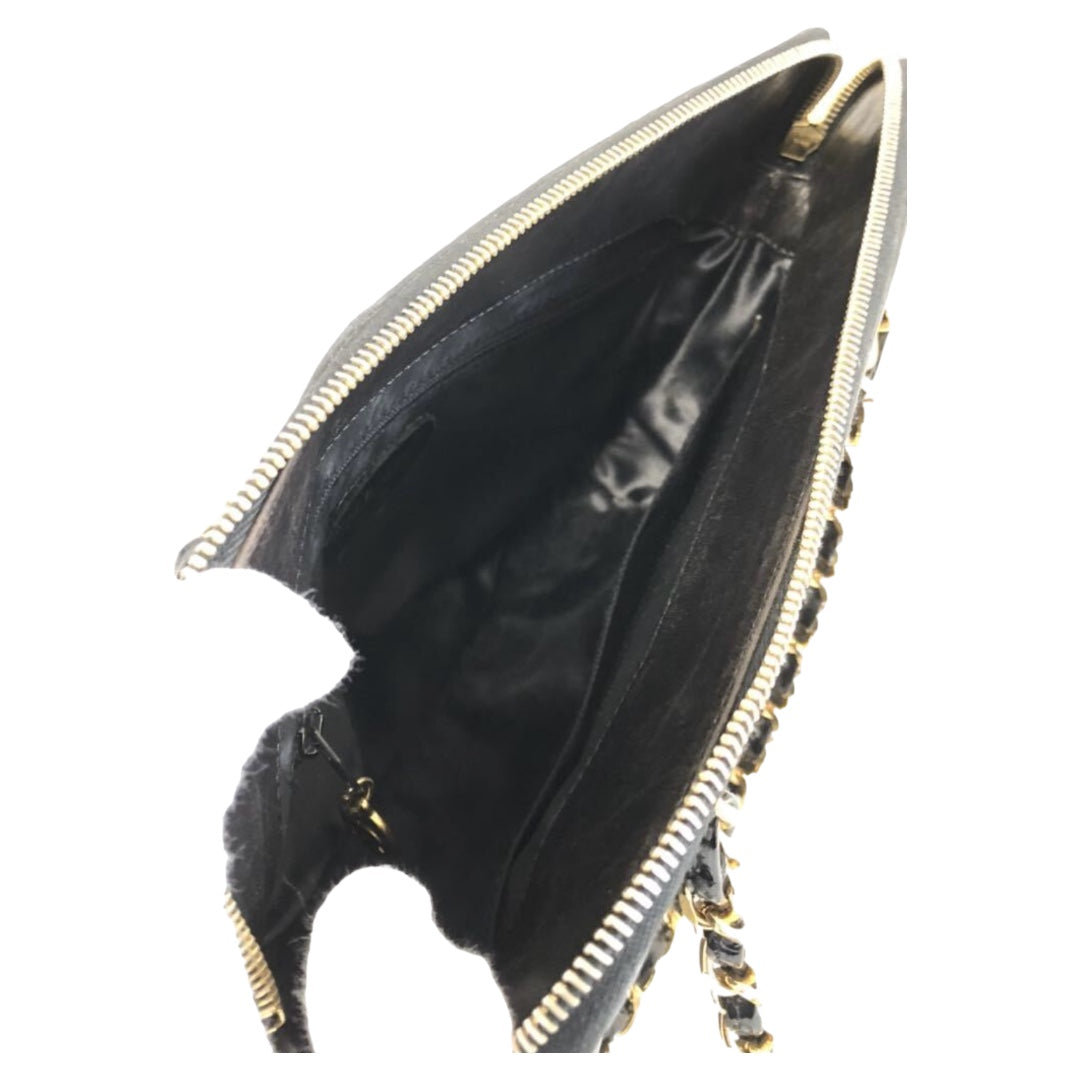 Chanel Metalasse Patent shoulder bag