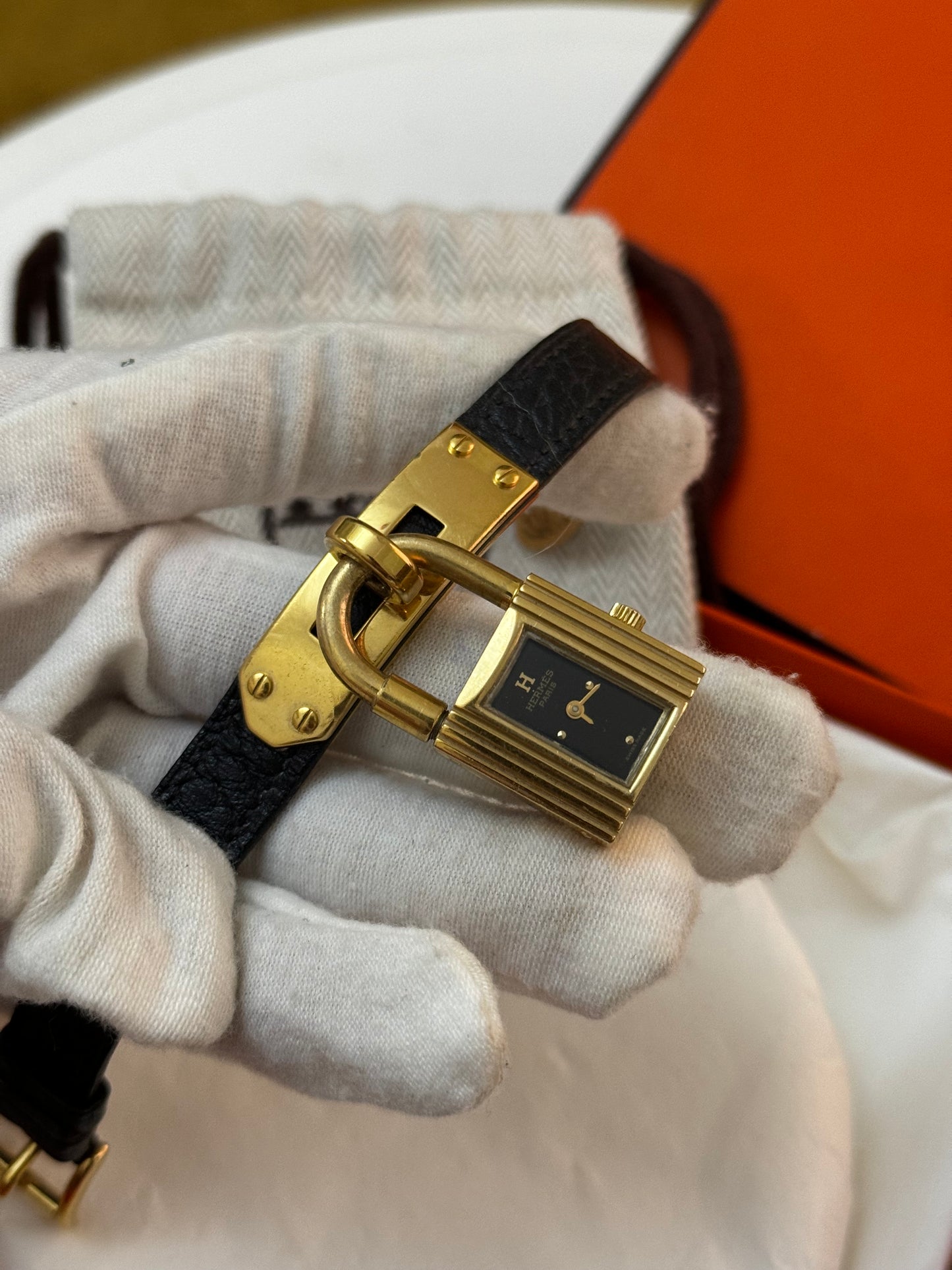 Hermes Kelly Cadenna 20mm Wristwatch