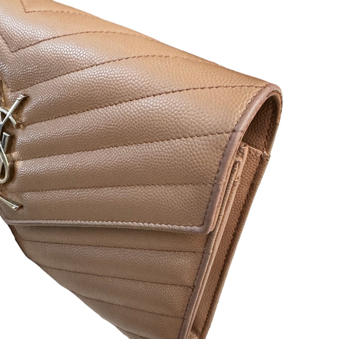 YSL WOC shw grained leather