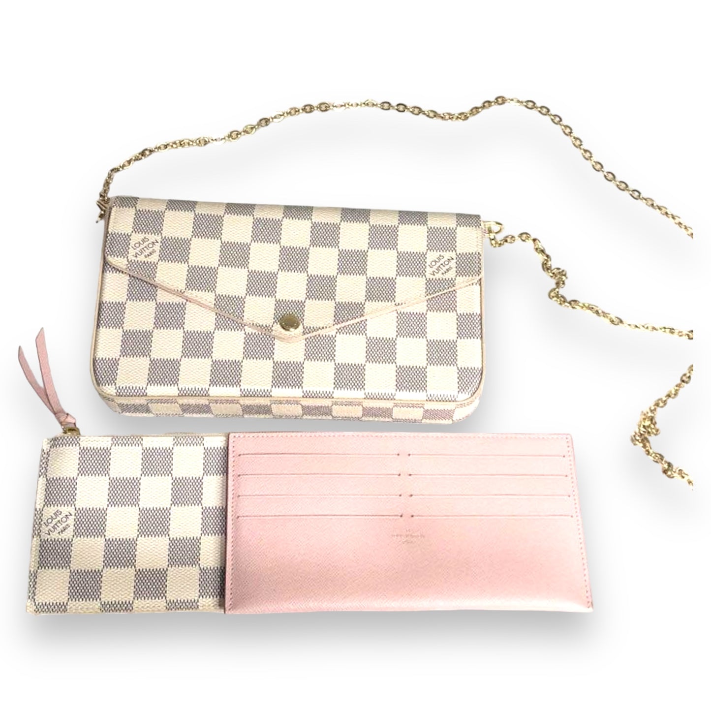 Louis Vuitton Felicie Damier Azur