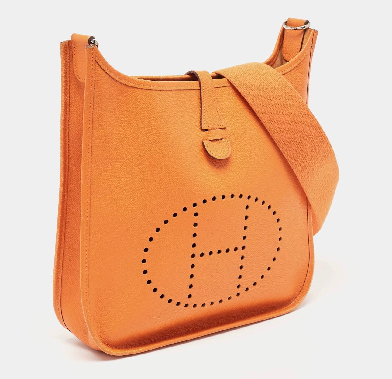 Hermes Evelyne I Orange Epsom Leather