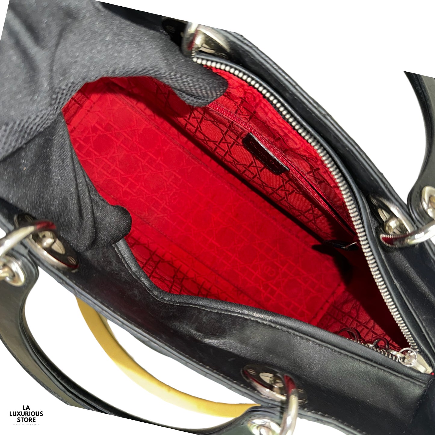 Lady Dior Cannage Leather Medium