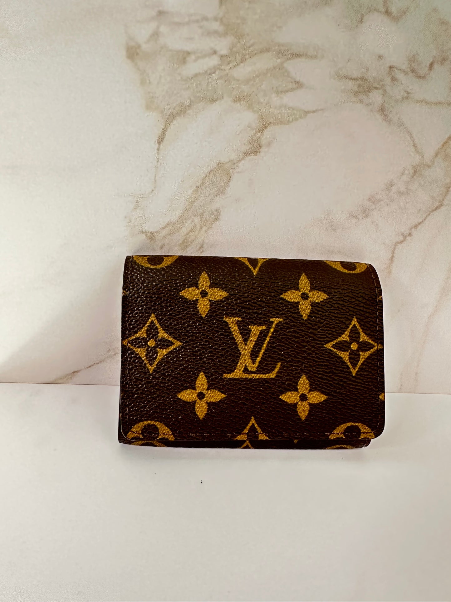 Pre-owned Louis Vuitton envelope Card Holdee