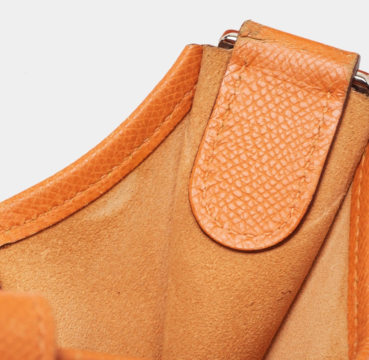 Hermes Evelyne I Orange Epsom Leather