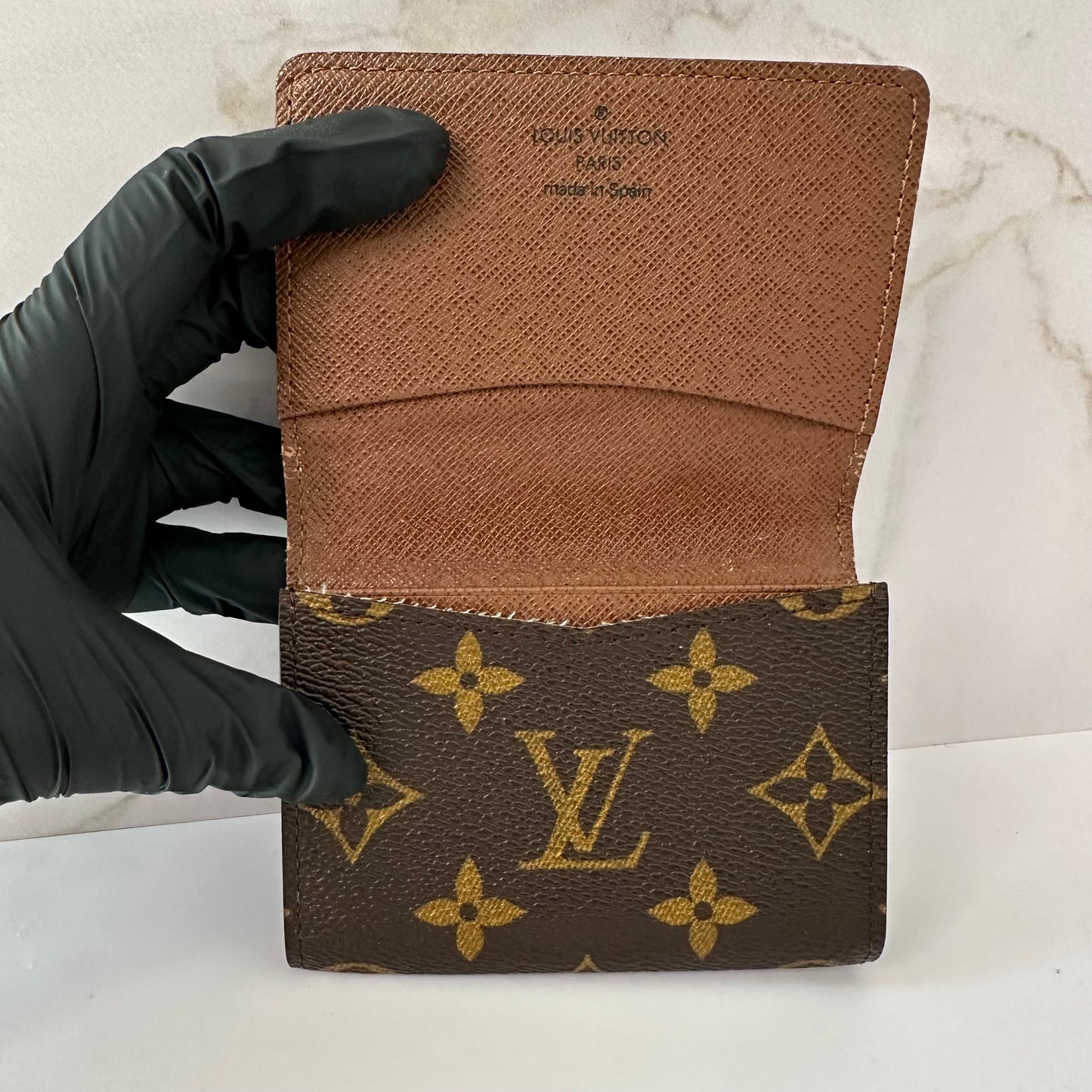 Pre-owned Louis Vuitton envelope Card Holdee