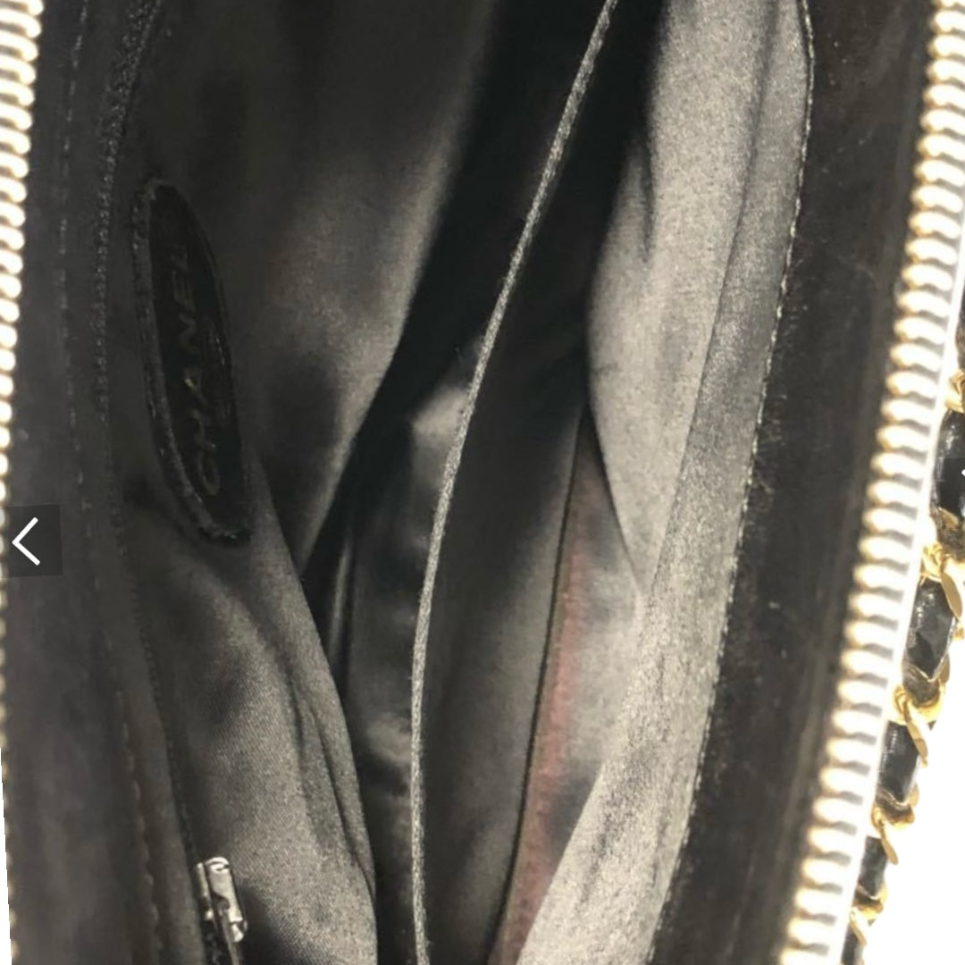 Chanel Metalasse Patent shoulder bag