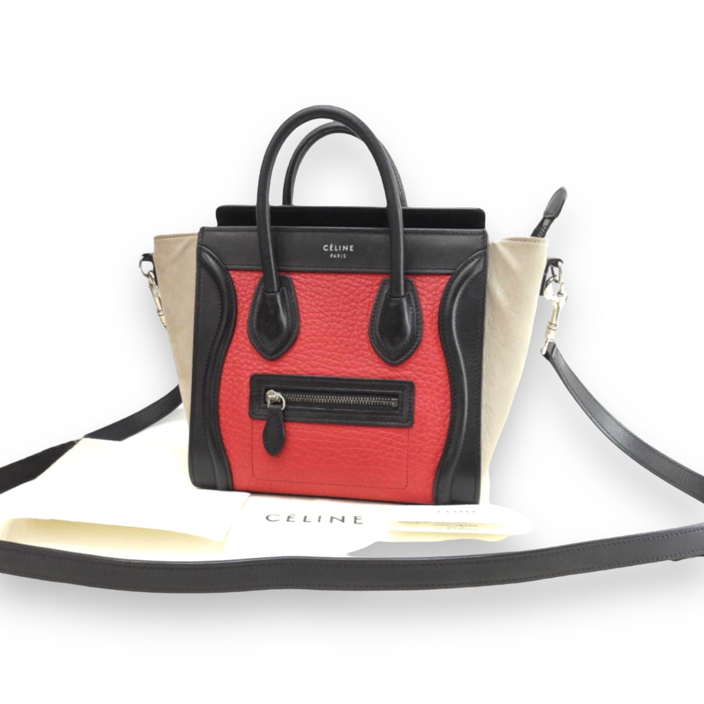 Celine Nano Tricolor bag Two Way