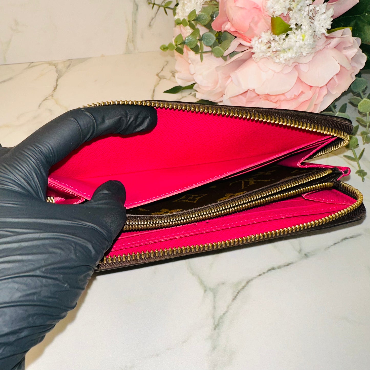 Pre-owned Louis Vuitton Clemence Wallet
