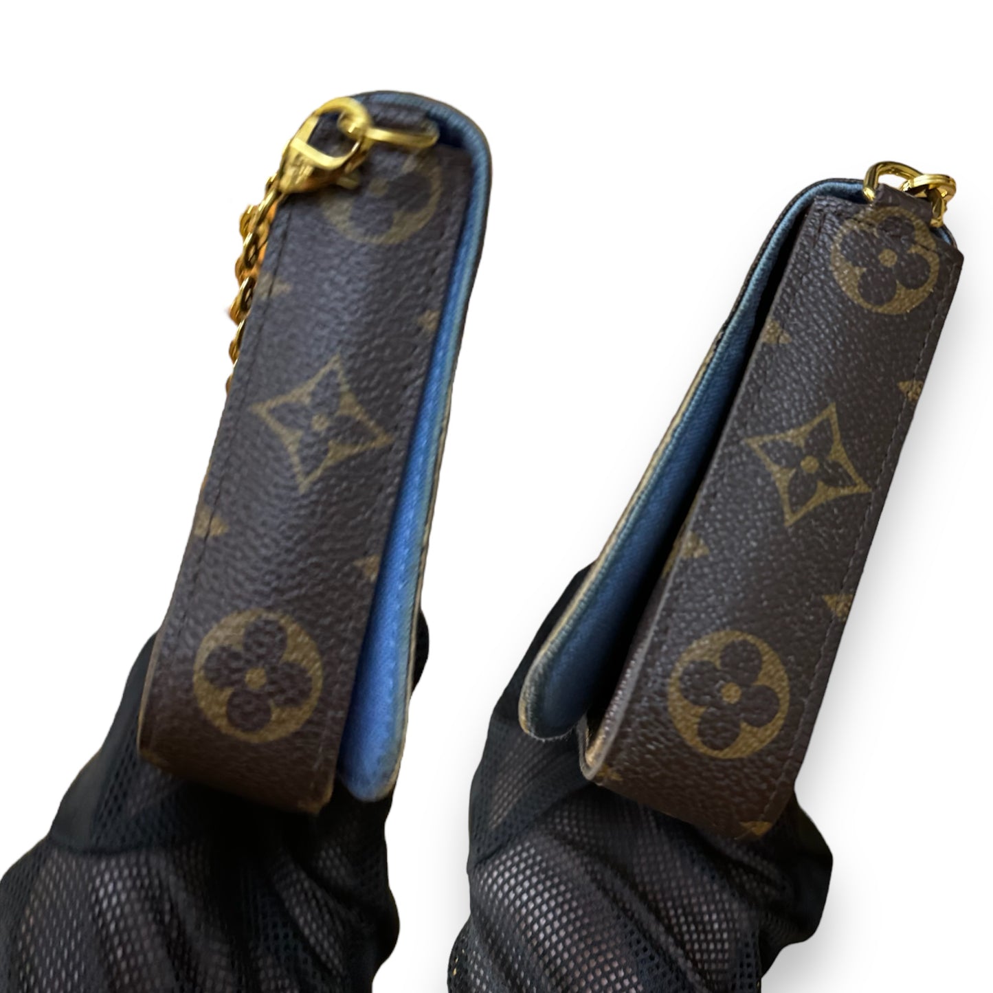 Louis Vuitton Felicie “Great Wall of China” Myosotis