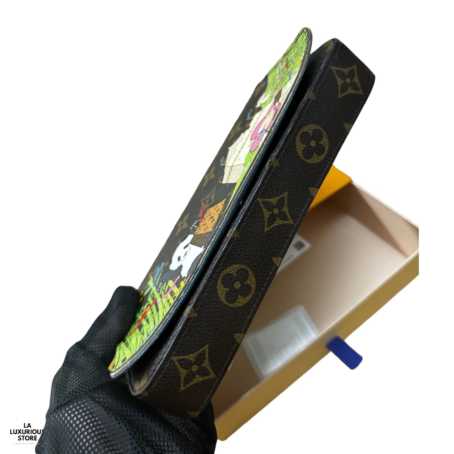 Louis Vuitton Felicie “Great Wall of China” Myosotis