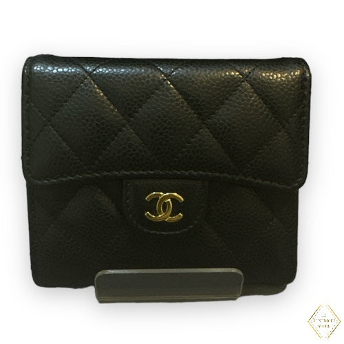 Chanel Small Flap Caviar Wallet