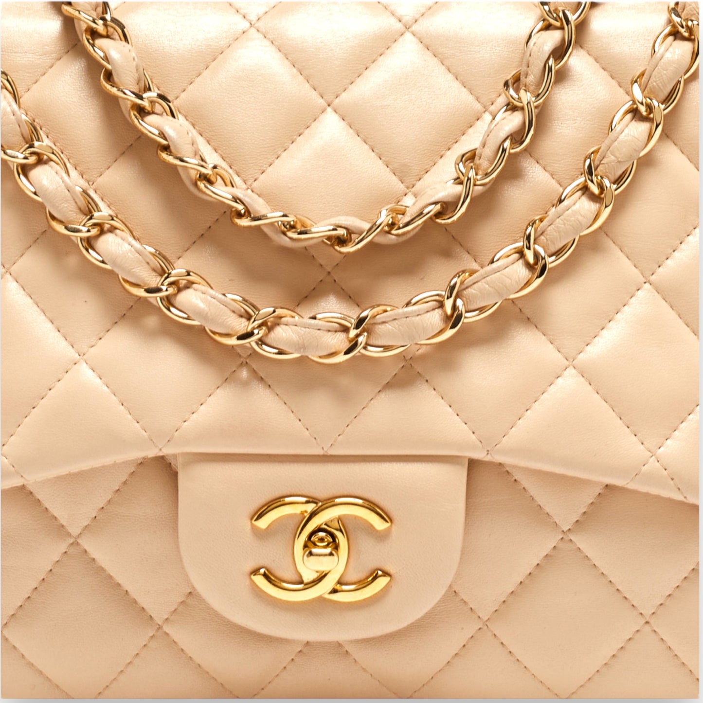 Chanel Single Flap Classic Lambskin Jumbo