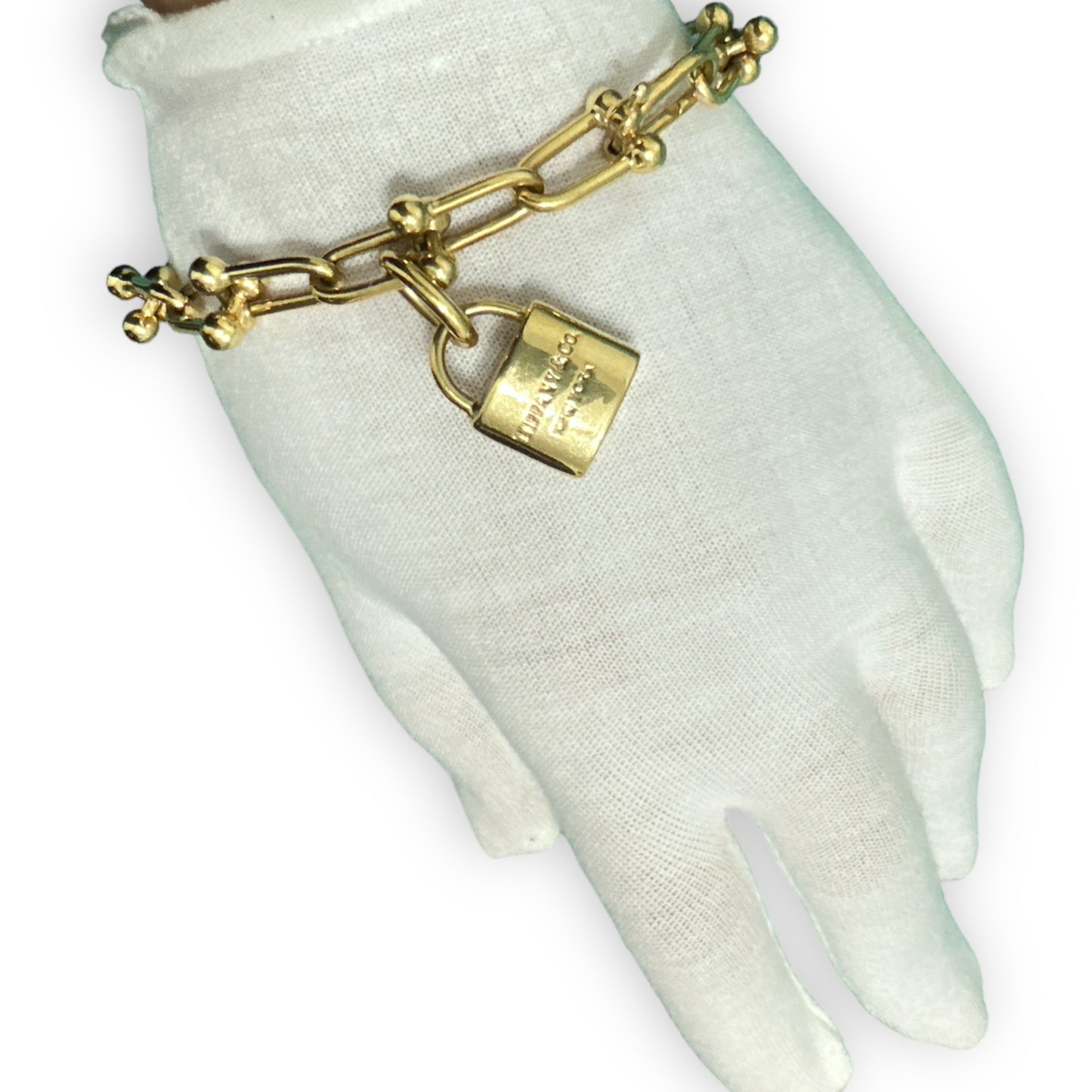 18k Inspired T&C linked Bracelet