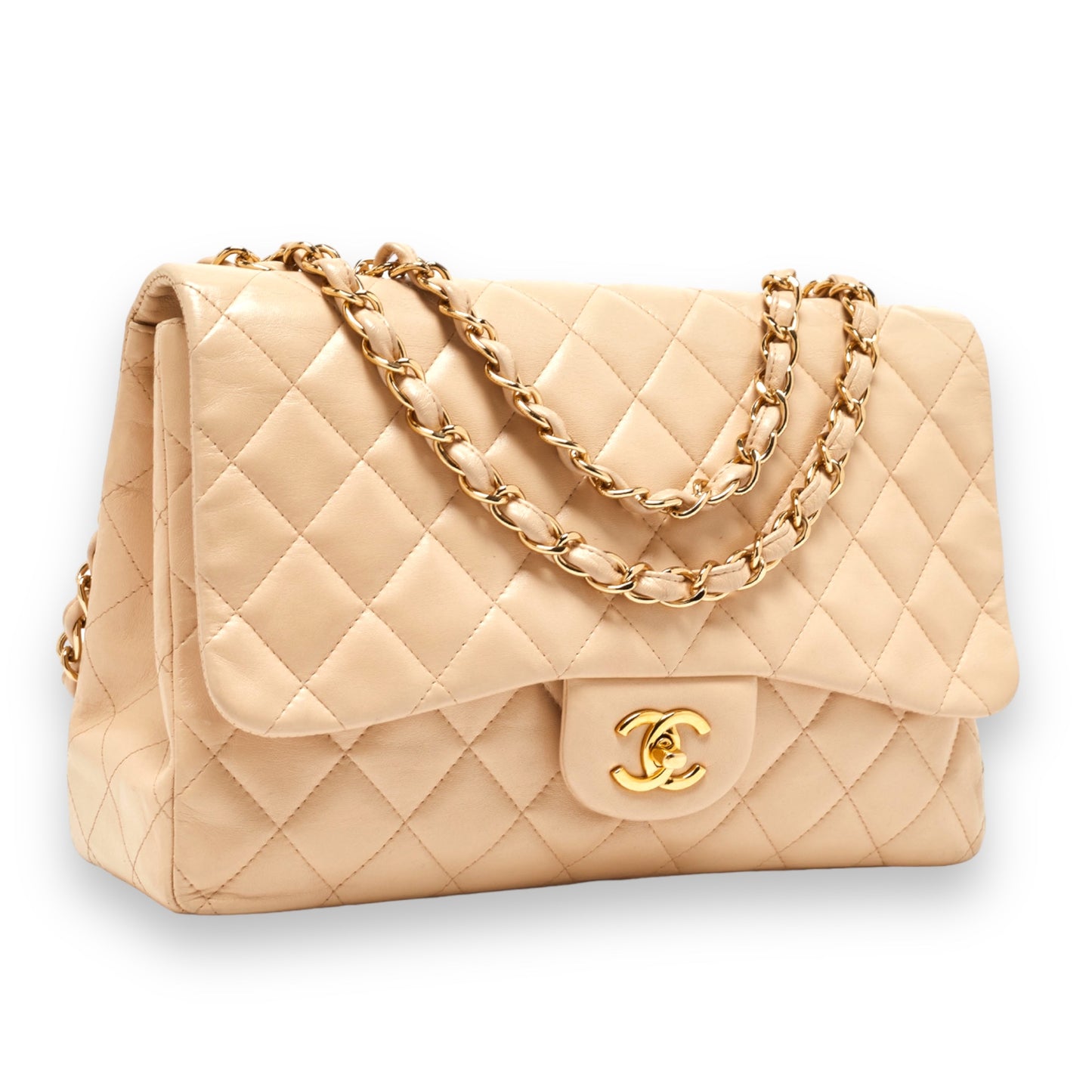 Chanel Single Flap Classic Lambskin Jumbo
