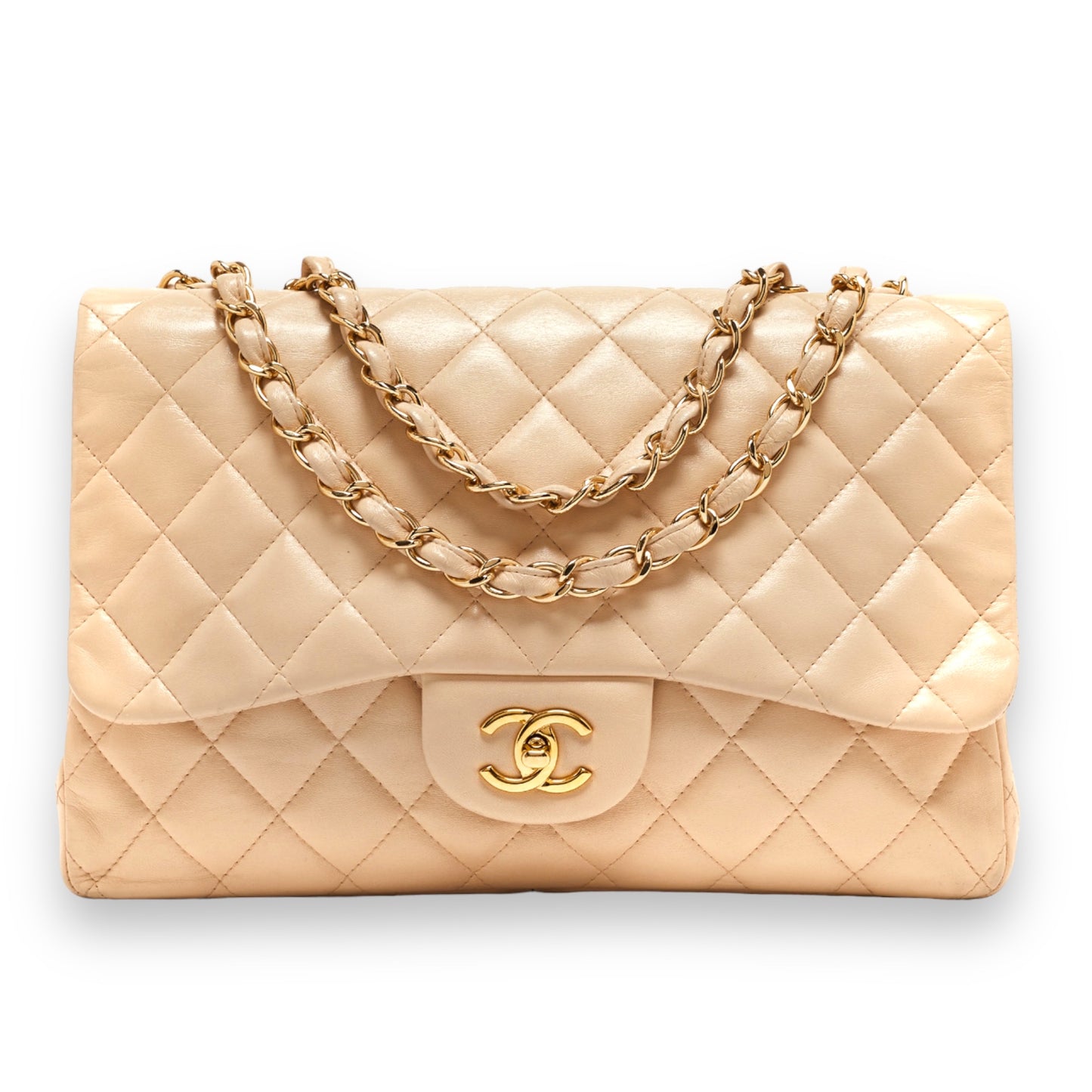 Chanel Single Flap Classic Lambskin Jumbo