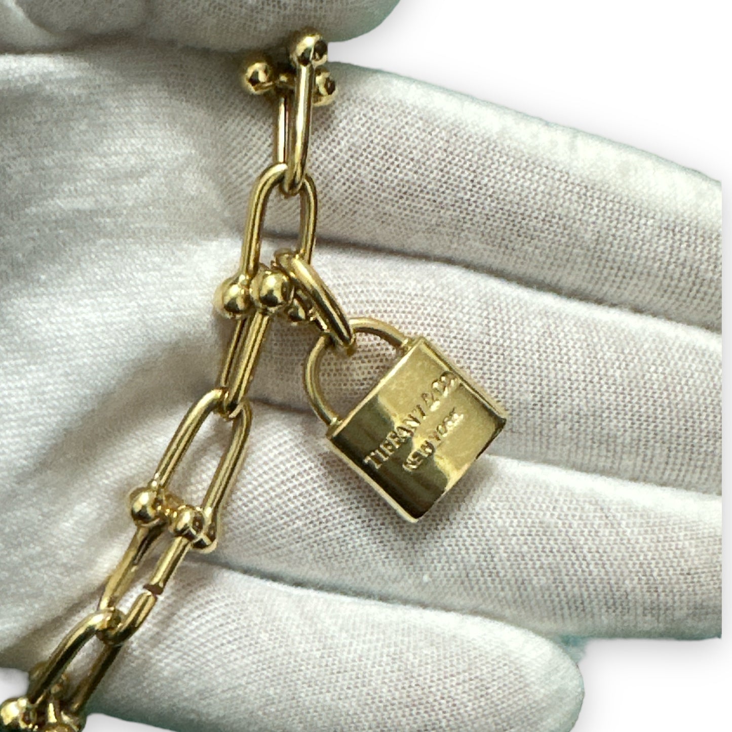 18k Inspired T&C linked Bracelet