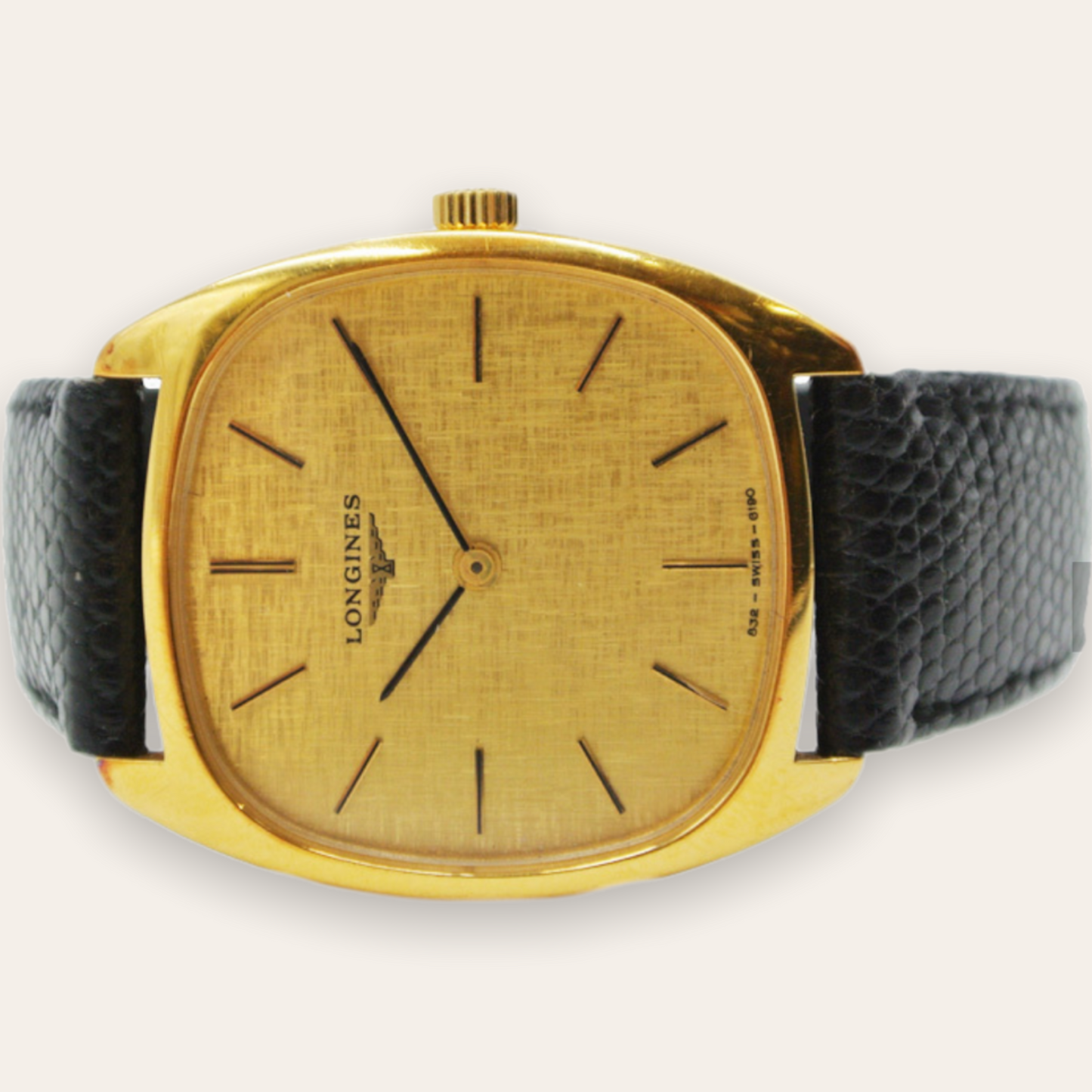 Longines Vintage Leather Watch