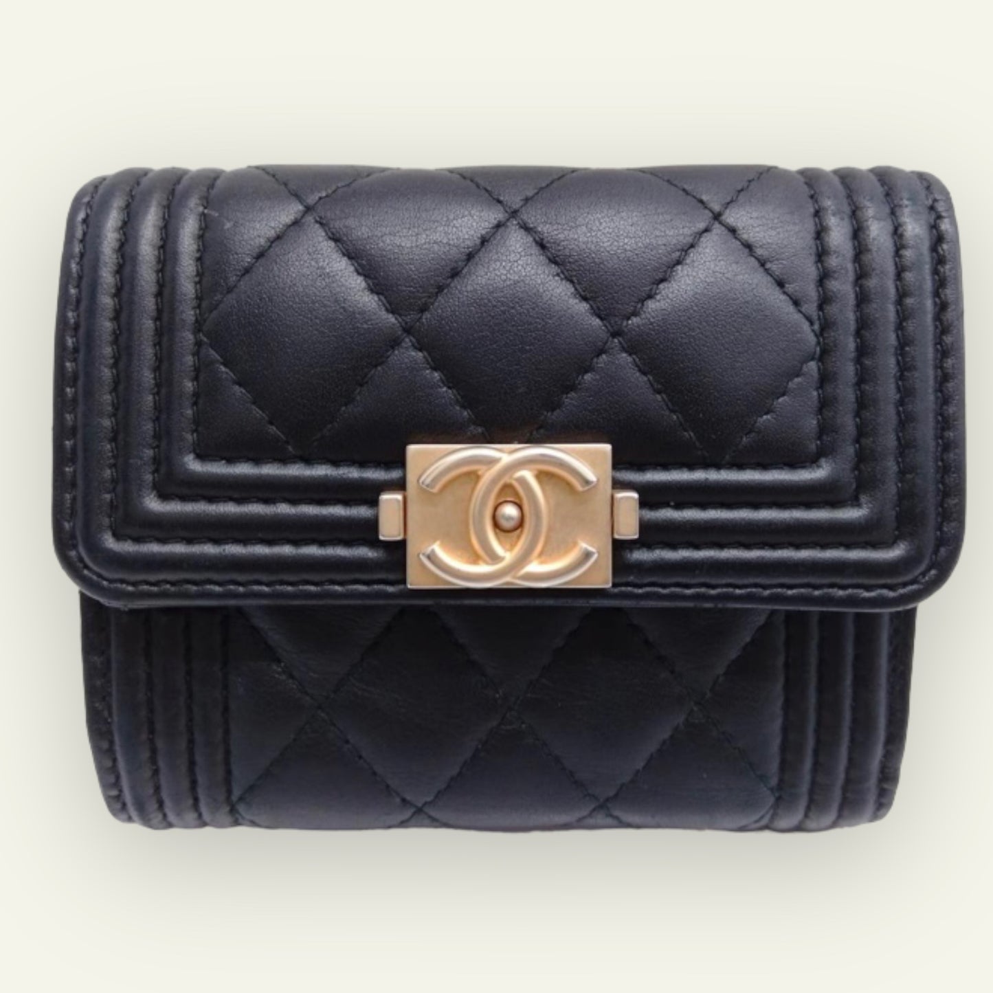 Chanel Boy Compact Wallet