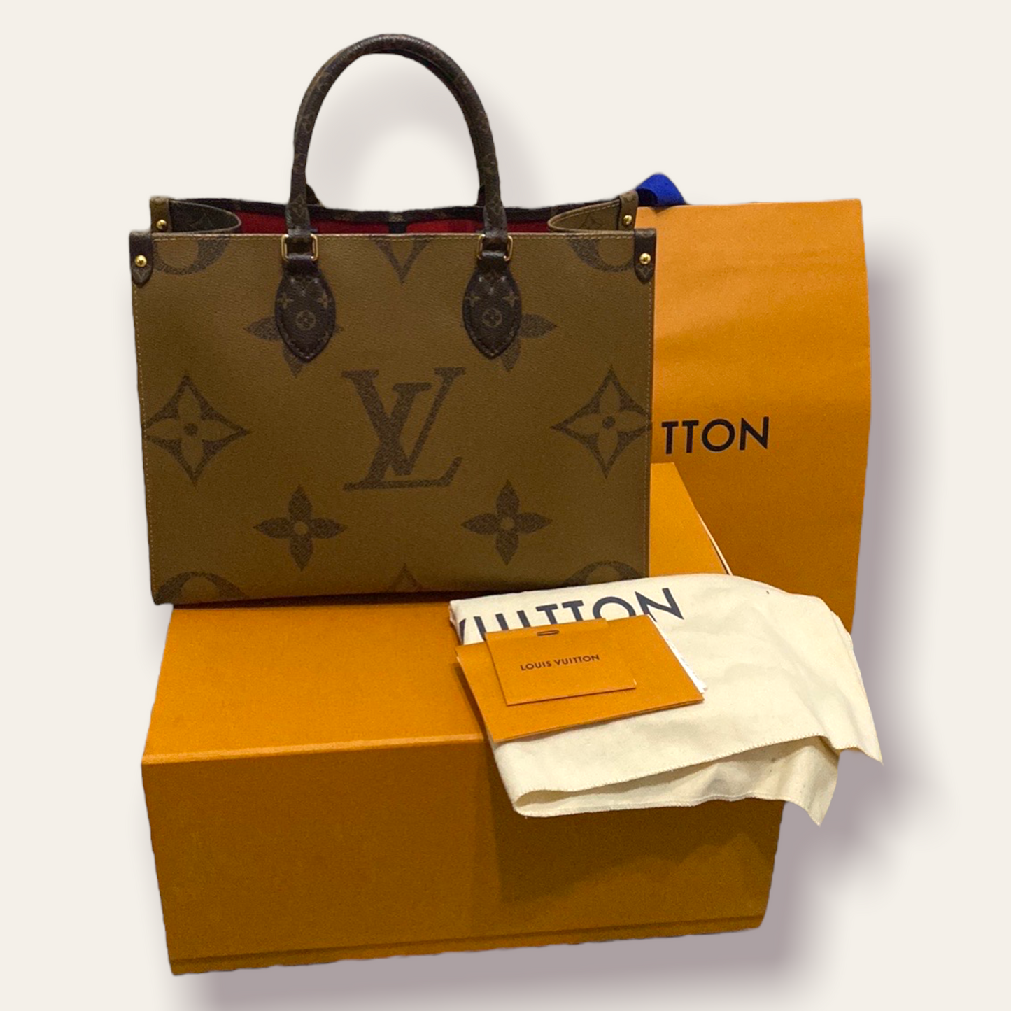 Brand New Louis Vuitton On The Go MM