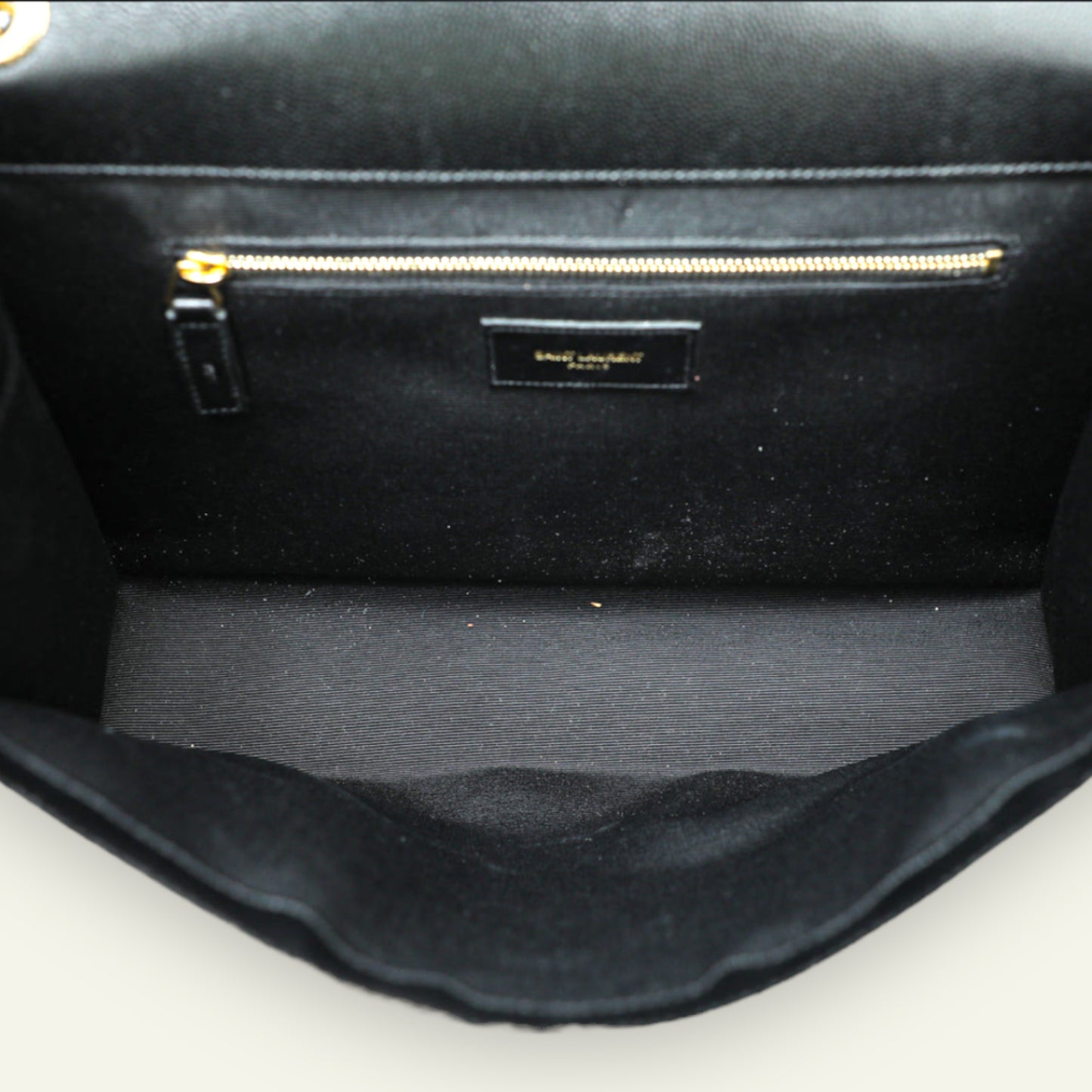YSL Envelope Large Bag in Y matellassè Grain Leather