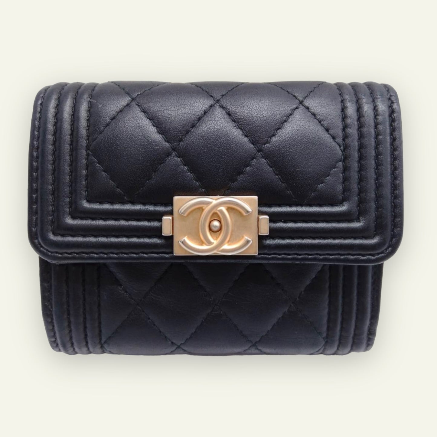 Chanel Boy Compact Wallet