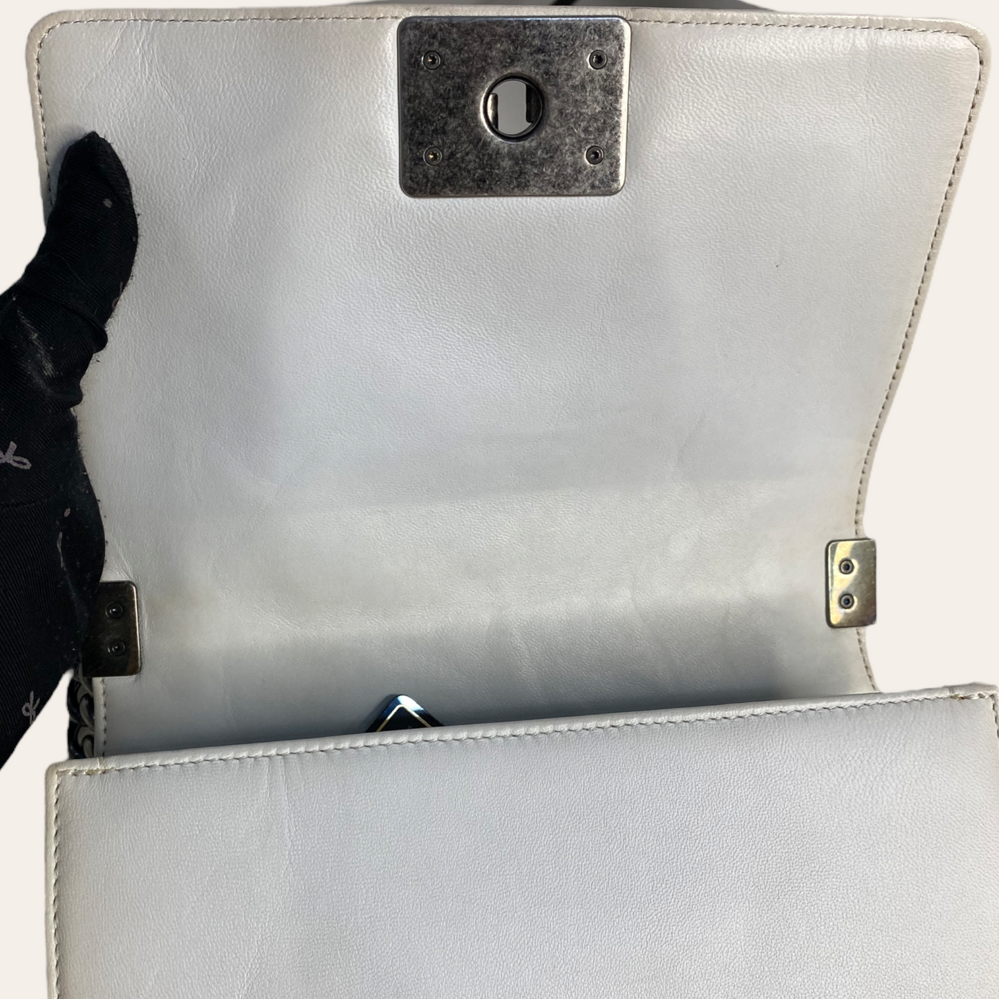 Chanel Le boy with Rabbits Fur Small