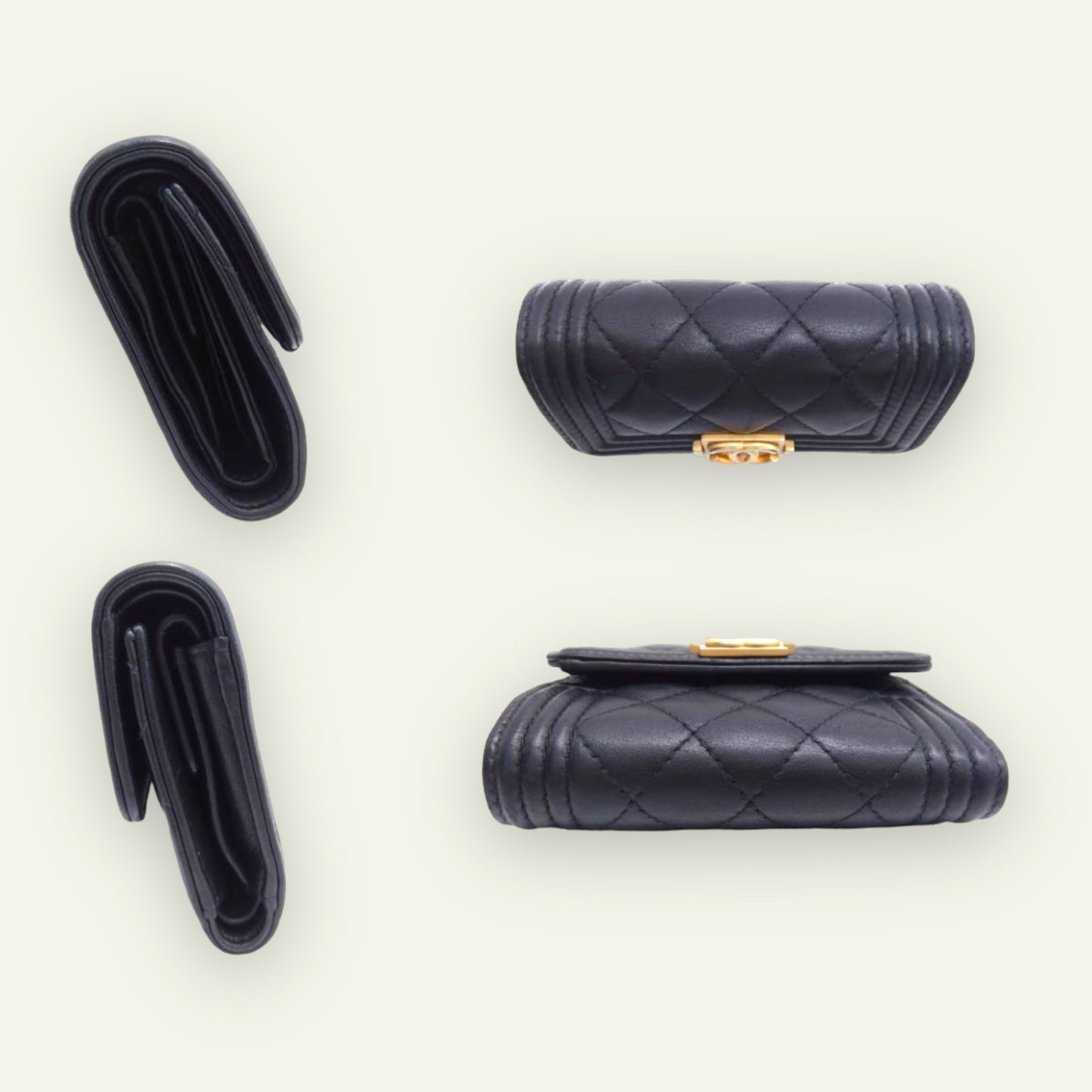 Chanel Boy Compact Wallet