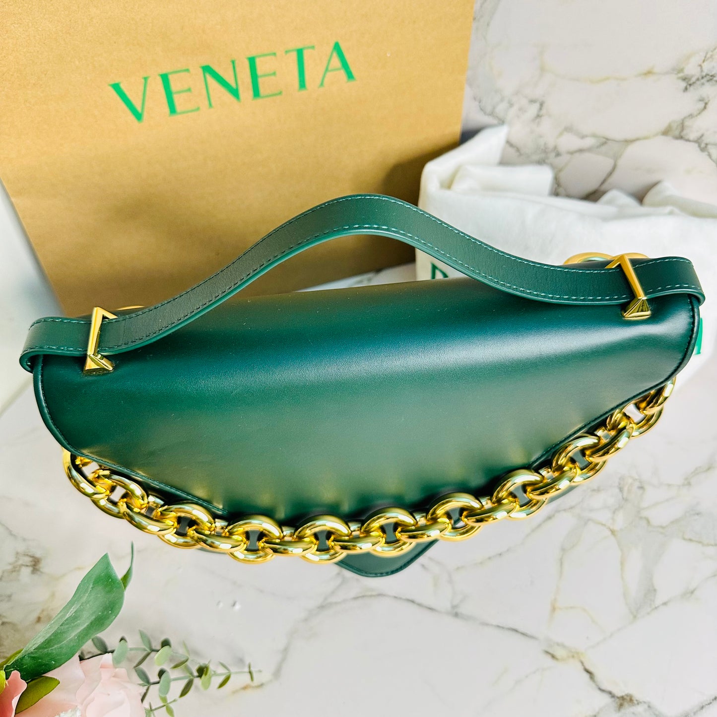 Brand New Bottega Veneta Mount Enevelope Bag