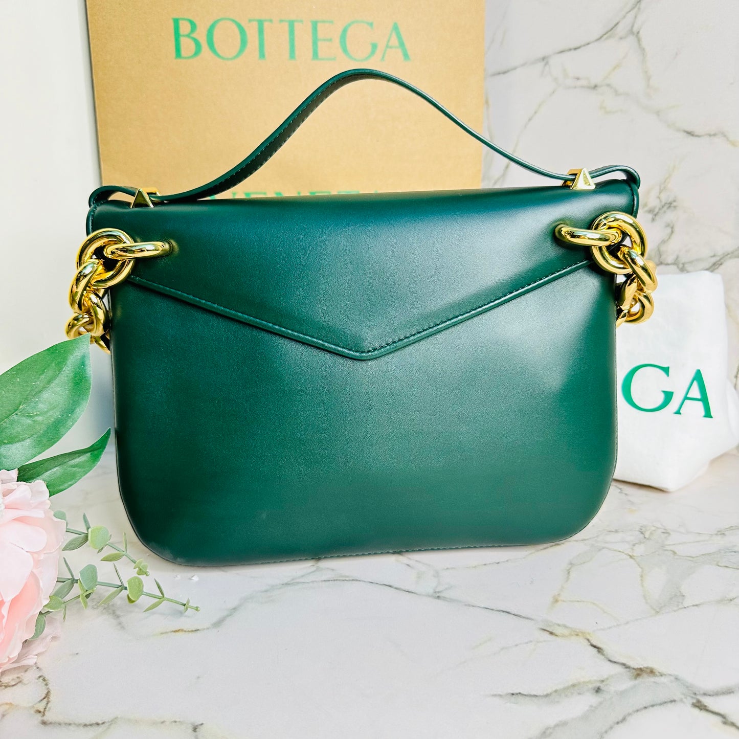 Brand New Bottega Veneta Mount Enevelope Bag