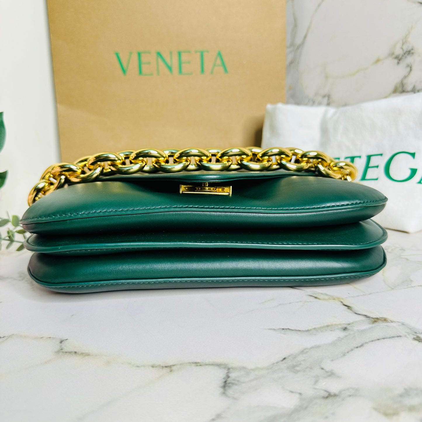 Brand New Bottega Veneta Mount Enevelope Bag