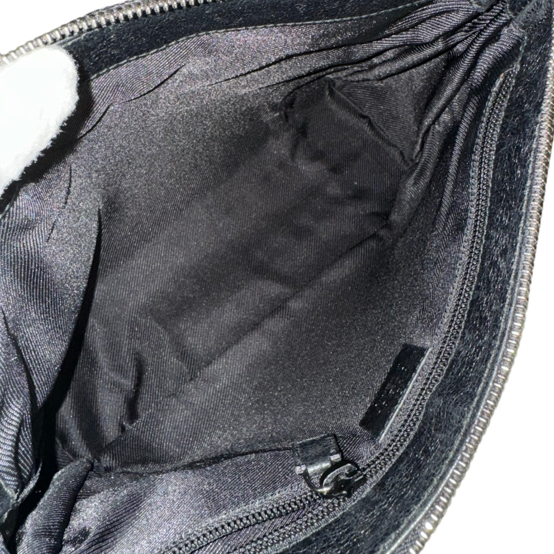 Gucci GG web Canvas Black Shoulder bag