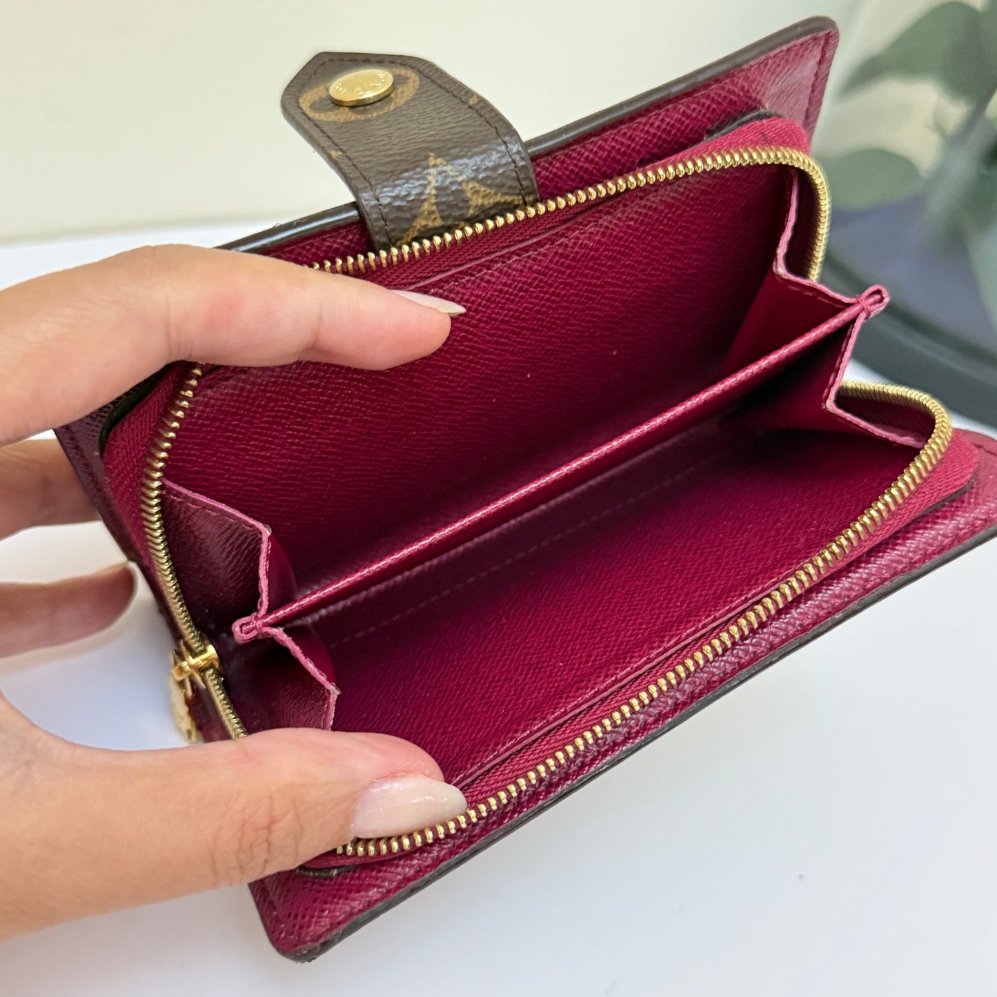 Pre-owned Louis Vuitton Portofeuille Julliet Womens Wallet