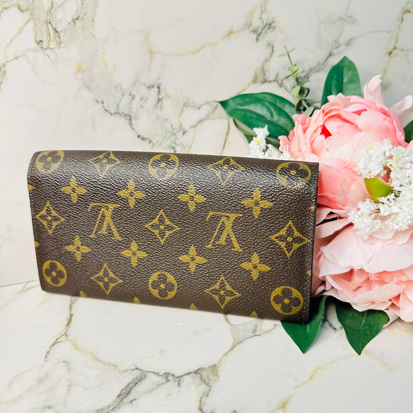 Pre-owned Louis Vuitton Sarah Wallet