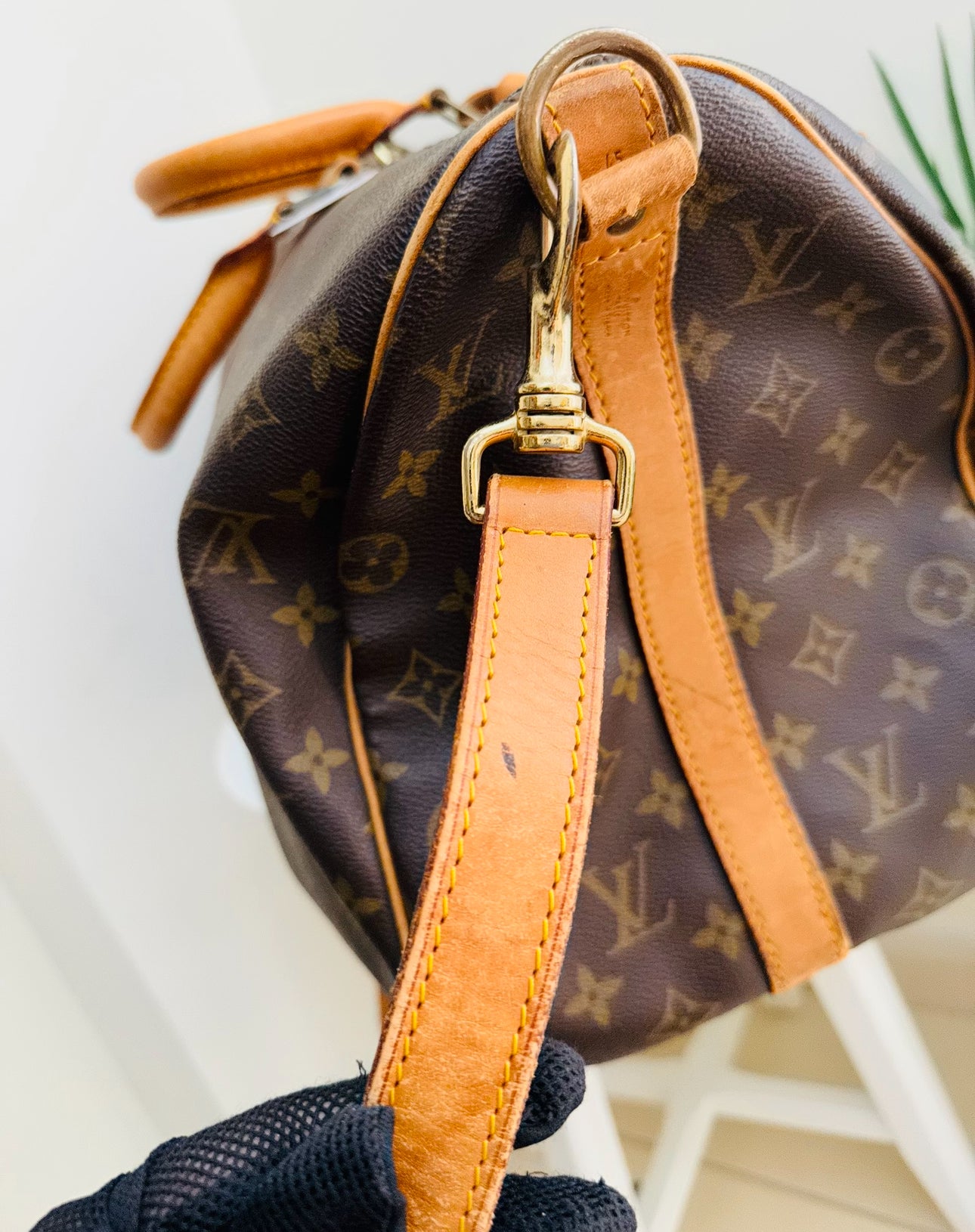 Pre-Owned Louis Vuitton keepall Bandoulier 45