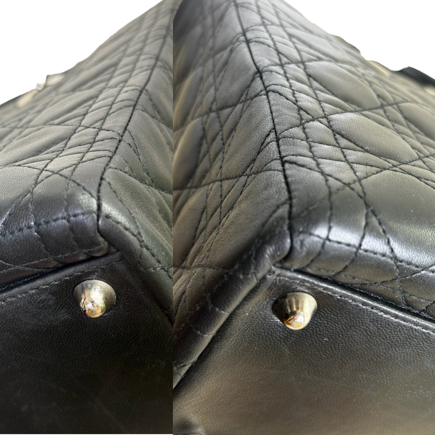 Lady Dior Cannage Leather Medium
