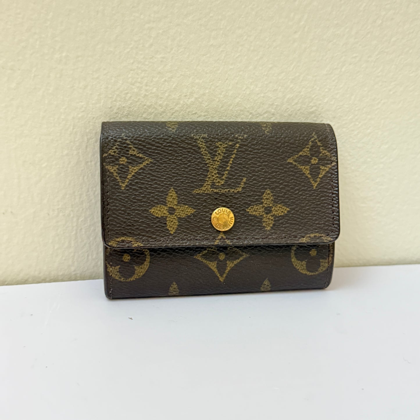 Pre-owned Louis Vuitton Snap Coin Holder