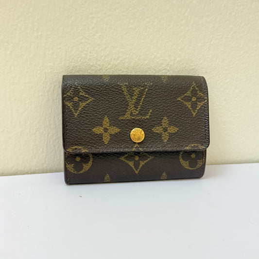 Pre-owned Louis Vuitton Snap Coin Holder