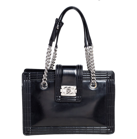 Pre-owned Chanel Boy Tote Bag