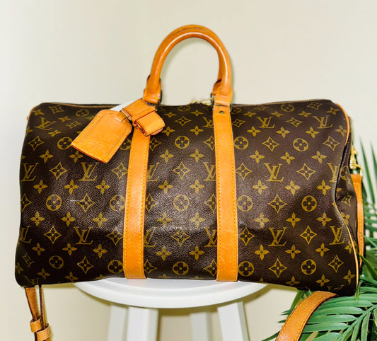 Pre-Owned Louis Vuitton keepall Bandoulier 45